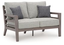 Ashley Furniture P564-835 Hillside Barn - Loveseat W/Cushion - Gray / Brown