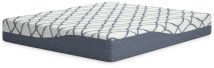 Sierra Sleep® by Ashley M42651 12 Inch Chime Elite 2.0 - White / Blue - California King Mattress