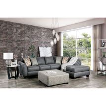Furniture of America SM5152-SECT Earl - Sectional - Gray