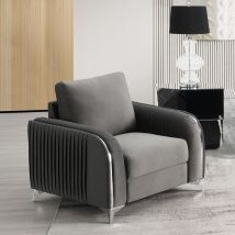 ACME LV01712 Wenona - Chair - Gray Velvet