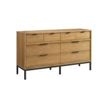 Intercon NP-BR-5408-NTO-C Newport - Dresser - Natural Oak