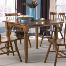 Liberty Furniture 38-T200 Creations - Drop Leaf Table - Dark Brown