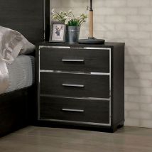 Furniture of America CM7589N Camryn - Nightstand - Warm Gray