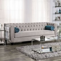 Furniture of America SM2283-SF Silvan - Sofa - Gray