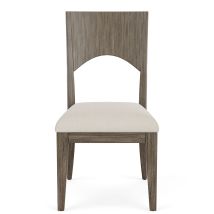 Riverside Furniture 87157 Sariel - Upholstered Side Chair (Set of 2) - Dark Brown