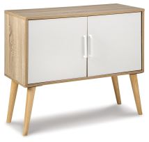 Ashley Furniture A4000396 Orinfield - Accent Cabinet - Natural / White