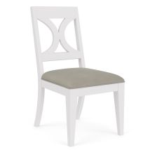 Riverside Furniture 37220 Cora - X-Back Side Chair (Set of 2) - Cloud