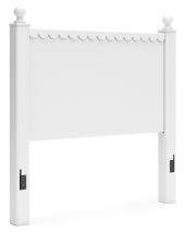 Signature Design by Ashley® B2540-87 Mollviney - White - Full Panel Headboard
