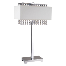 Furniture of America L7733WH Naya - Table Lamp - White