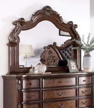 Furniture of America CM7478CH-M Esparanza - Mirror - Brown Cherry