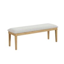 New Classic D1464N-25 New Classic D1464N-25 Essence - Dining Bench With Natural Cushion - Natural