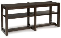 Ashley Furniture T856-4 Breckington - Sofa Table - Dark Brown