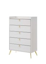 ACME BD01180 Zeena - Chest - White Finish