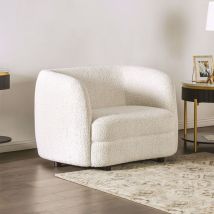 Furniture of America FM61003WH-CH Versoix - Chair - Off-White