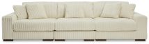 Signature Design by Ashley® 21104S14 Lindyn - Ivory - 3-Piece Sectional