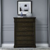 Liberty Furniture 512-BR41 Arden Road - 6 Drawer Chest - Satin Cherry
