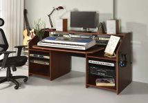 ACME OF00994 Annette - Music Desk - Natural & Black Finish - 36"