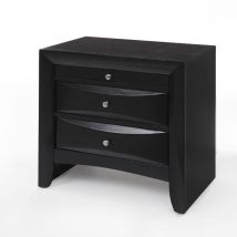 ACME 04163 Ireland - Nightstand - Black - 26"