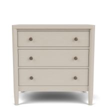 Riverside Furniture 37569 Laguna - 3 Drawer Nightstand - Beige