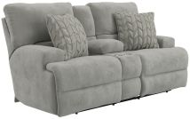 Jackson Furniture Industries 61289-1816/28-2371/28 Renaldo - Power Console Loveseat With Zero Gravity Recline - Stone