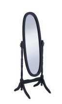 CoasterEveryday 950803 Foyet - Wood Adjustable Full Length Cheval Mirror - Black
