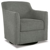 Ashley Furniture A3000326 Bradney - Swivel Accent Chair - Gray