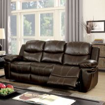 Furniture of America CM6992-SF Listowel - Sofa - Brown