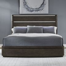 Liberty Furniture 732-BR-QPB Liberty Furniture 732-BR-QPB Cascade Falls - Queen Panel Bed - Satin Espresso