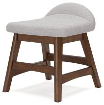 Ashley Furniture H615-01 Lyncott - Home Office Desk Chair - Light Gray / Brown