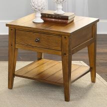 Liberty Furniture 110-OT1020 Lake House - End Table - Light Brown