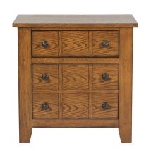 Liberty Furniture 175-BR61 Grandpas Cabin - Nightstand - Aged Oak