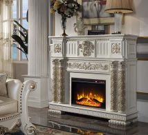 ACME AC01313 Vendom - Fireplace - Antique Pearl Finish
