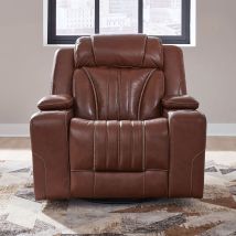 Liberty Furniture 7020CN-12P Caswell - Swivel Glider Recliner P2 - Nature Chestnut