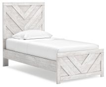 Ashley Furniture B3788B6 Ashley Furniture B3788B6 Cayboni - Twin Panel Bed - Whitewash
