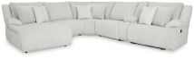 Ashley Furniture 92706S2 Ashley Furniture 92706S2 Top Tier - 6-Piece Reclining Sectional With Laf Chaise - Alloy