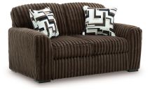 Ashley Furniture 9810435 Ashley Furniture 9810435 Midnight-Madness - Loveseat - Chocolate