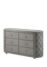 ACME BD01065 Perine - Dresser - Gray Velvet