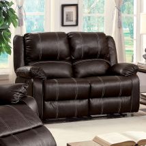 ACME LV52281 Zuriel - Motion Loveseat - Dark Brown