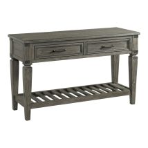 Intercon FR-TA-5018-PEW-C Intercon FR-TA-5018-PEW-C Foundry - Sofa Back Table - Brushed Pewter