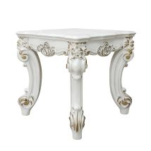 ACME LV01333 Vendom II - End Table - Antique Pearl Finish