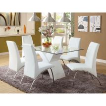 Furniture of America CM8370WH-T-TABLE Wailoa - Dining Table - White