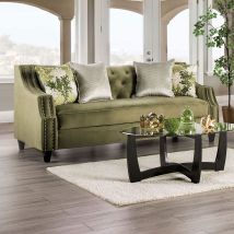 Furniture of America SM2684-SF Kaye - Sofa - Green