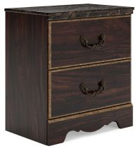 Signature Design by Ashley® B1055-92 Glosmount - Two-tone - Two Drawer Night Stand