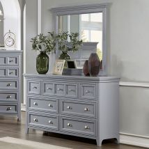 Furniture of America CM7413GY-D Castlile - Dresser - Gray
