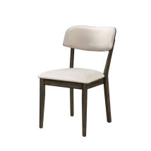 New Classic D1078-20 Rex - Open Back Dining Chair (Set of 2) - Brown And Beige