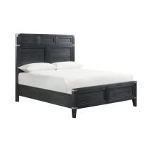 Intercon LG-BR-2460Q-WST-C Laguna - Queen Bed - Weathered Steel