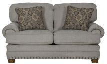 Jackson 324102-2010/18-2011/48 Singletary - Loveseat - Nickel