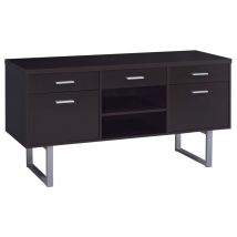 CoasterEveryday 801522 Lawtey - 5-Drawer Home Office Storage Credenza - Cappuccino