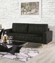 Furniture of America FM61000BK-SF Elverum - Sofa - Black