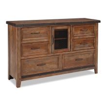 Intercon TS-BR-N3507-CYB-C Taos - Dresser - Canyon Brown